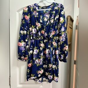 Lulus floral mini dress